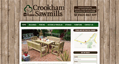 Desktop Screenshot of crookhamsawmills.com